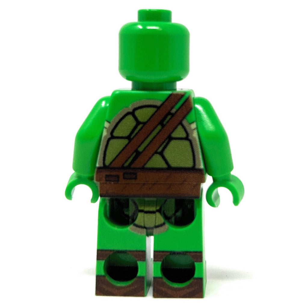 Leo Blue Fighter Turtle - Custom Minifig made using LEGO parts - 