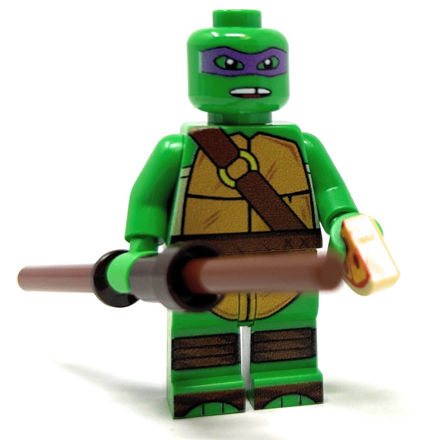Donny Purple Fighter Turtle - Custom Minifig made using LEGO parts - 
