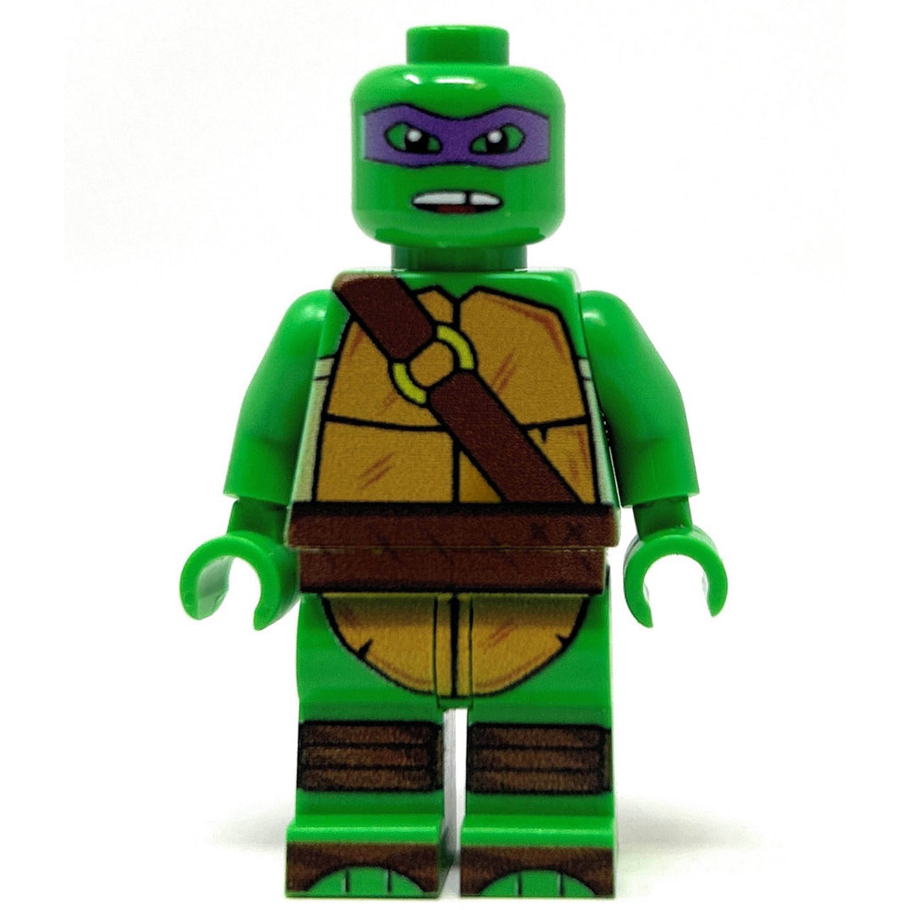 Donny Purple Fighter Turtle - Custom Minifig made using LEGO parts - 