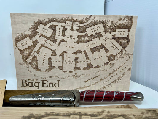 Map of Bag End | LOTR