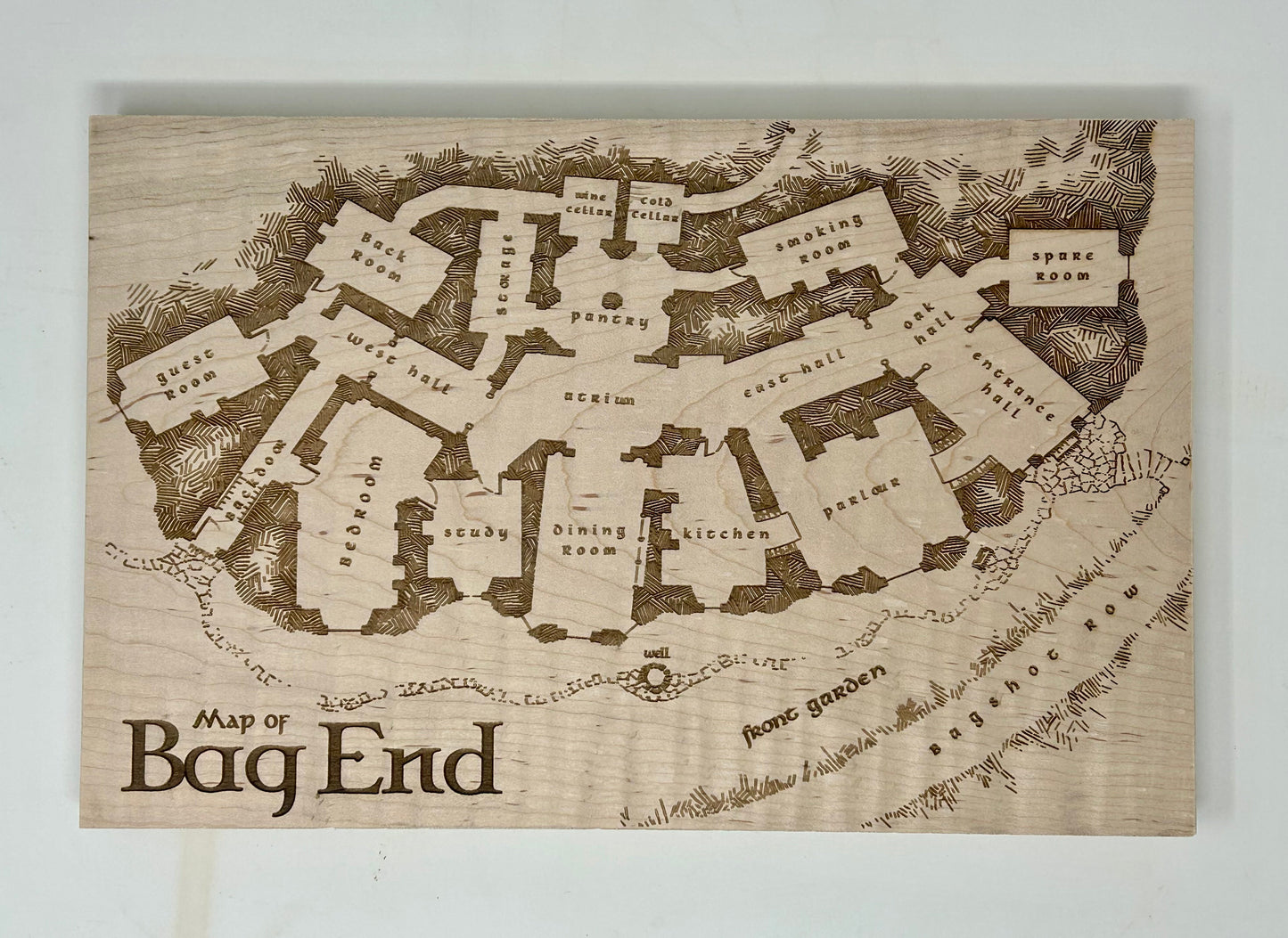 Map of Bag End | LOTR