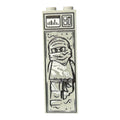 White Ninja in Carbonite (1x2x5 Brick)