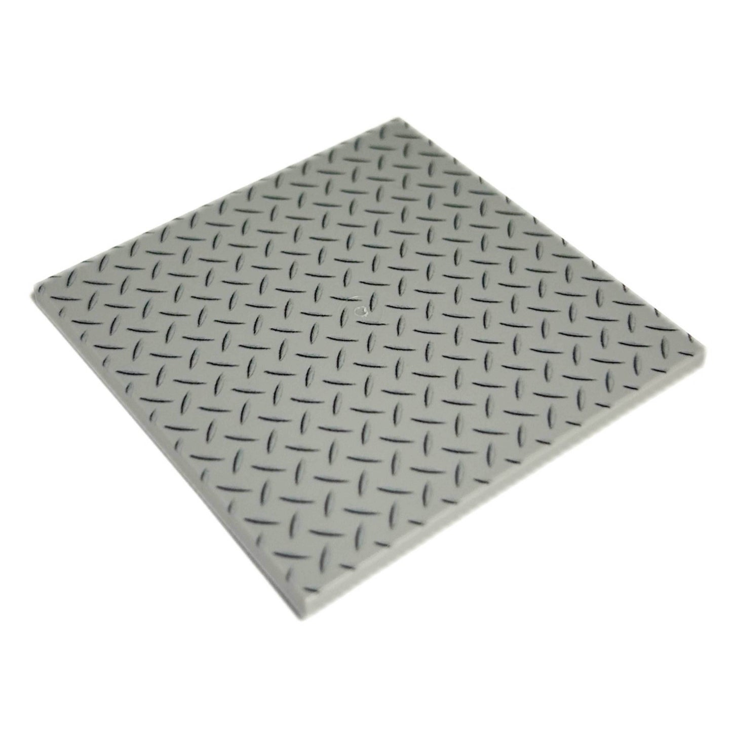 Industrial (Metal) Flooring - Custom Printed 6x6 Tile for LEGO MOCs, B3 Customs - 