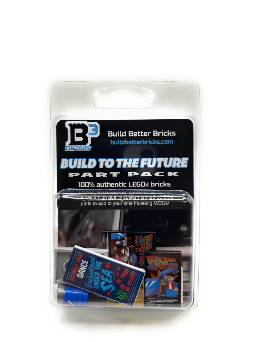 Build to the Future Pack made with LEGO parts - B3 Customs - 