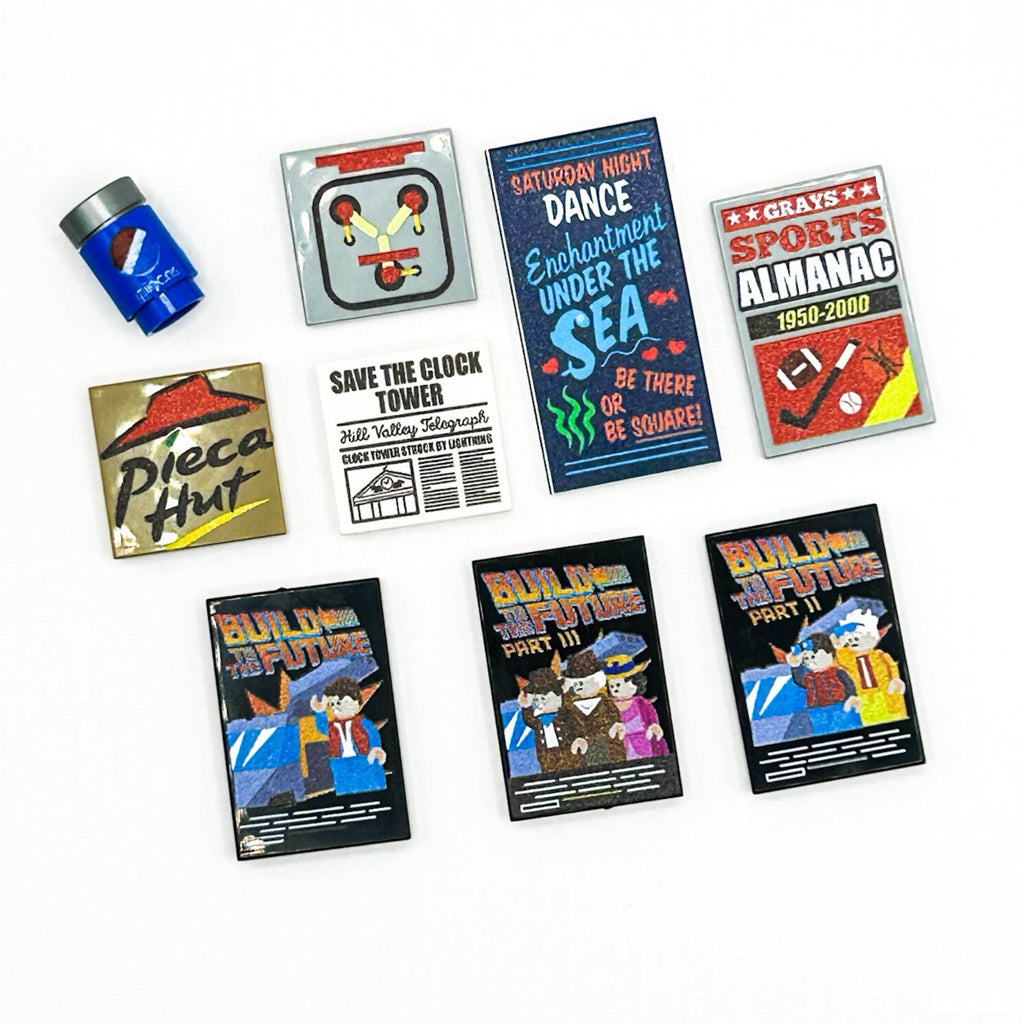 Build to the Future Pack made with LEGO parts - B3 Customs - 