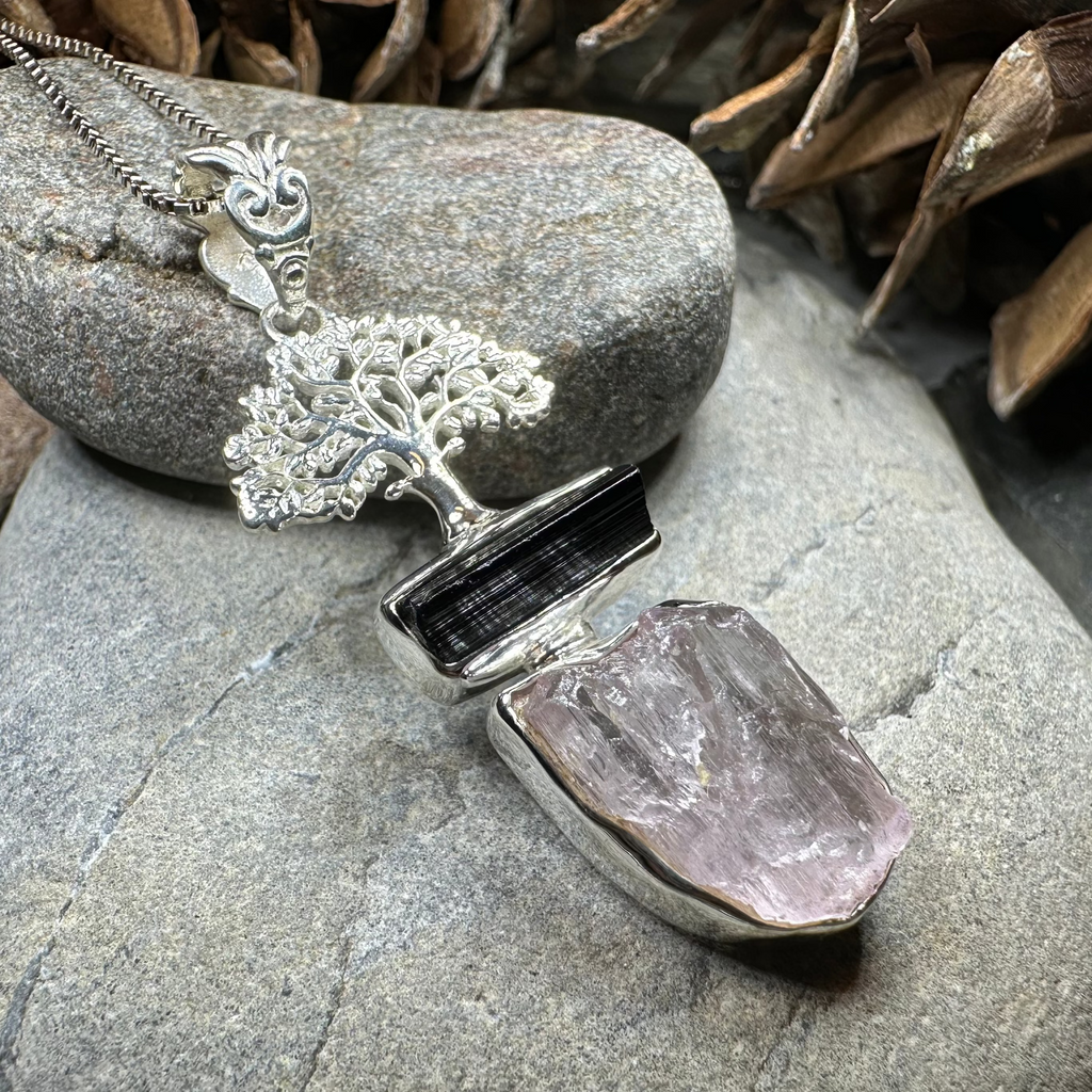 Tree of Life Gemstone Necklace