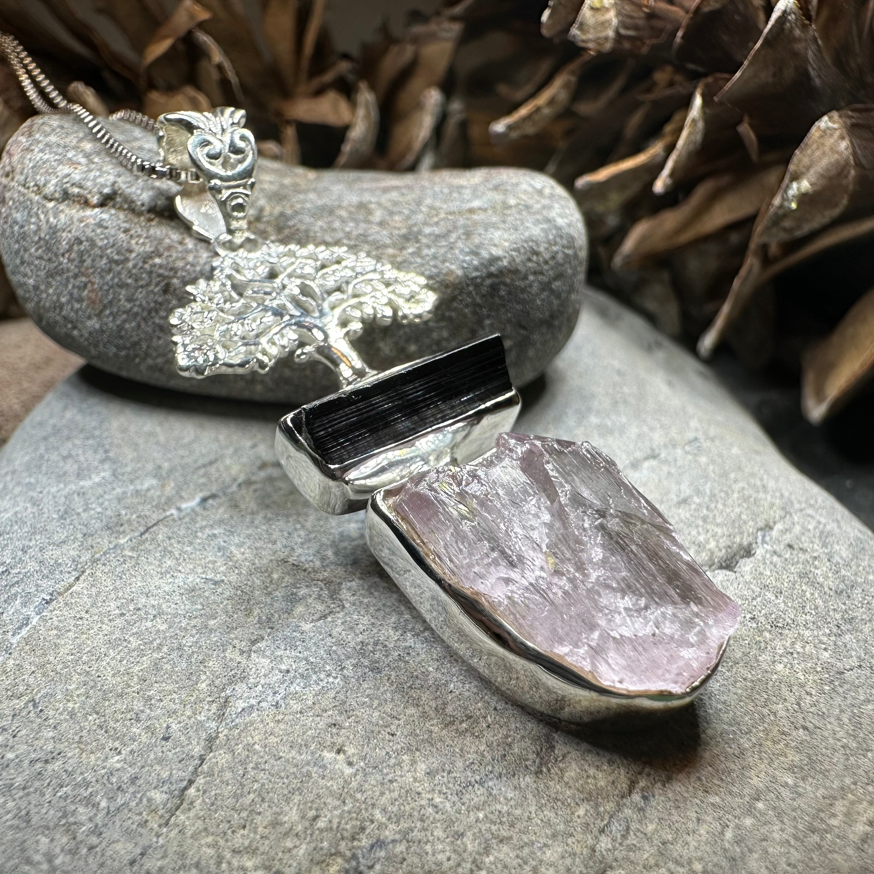 Tree of Life Gemstone Necklace