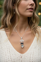 Tree of Life Gemstone Necklace