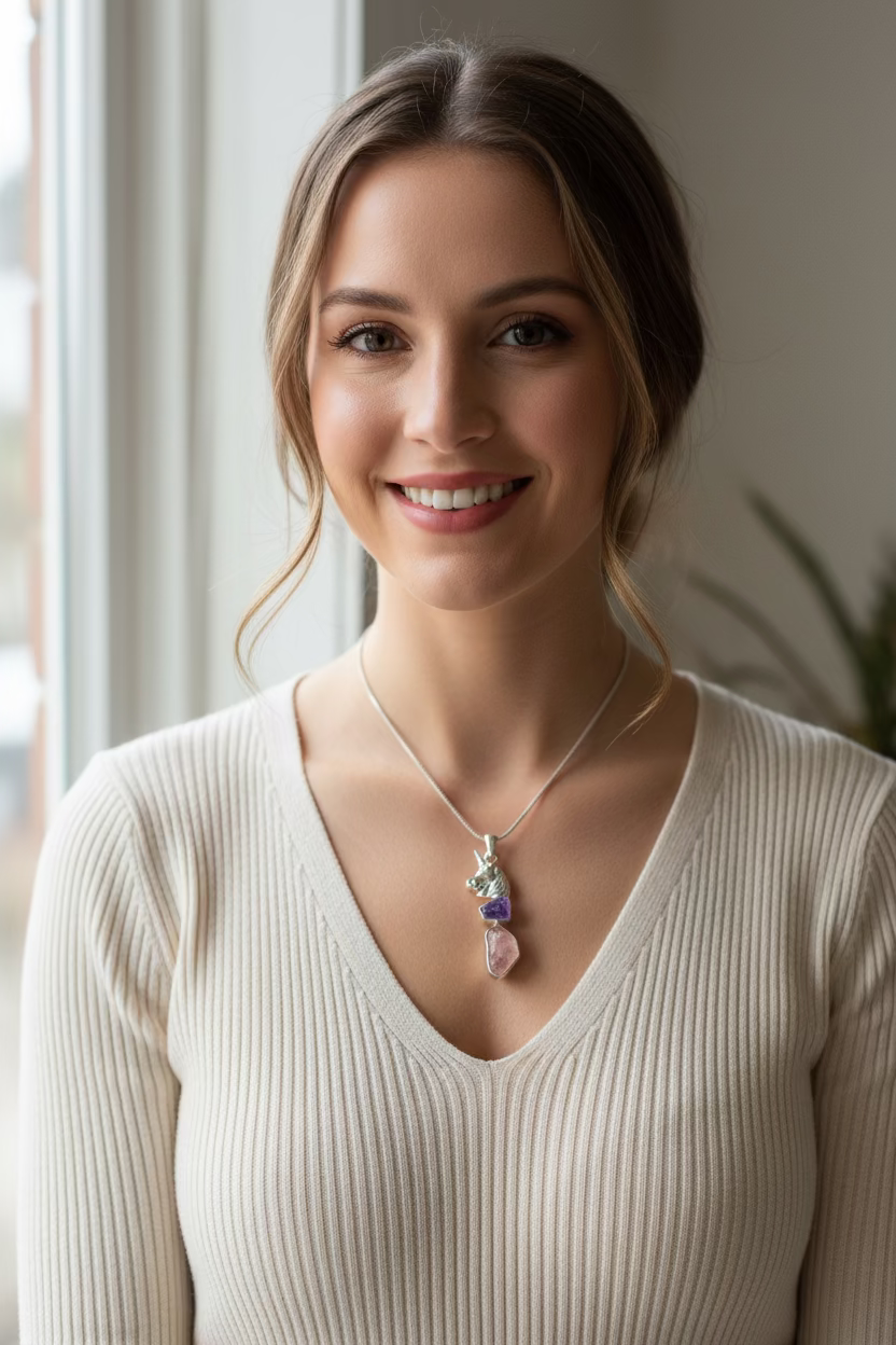 Cloudwalker Unicorn Necklace