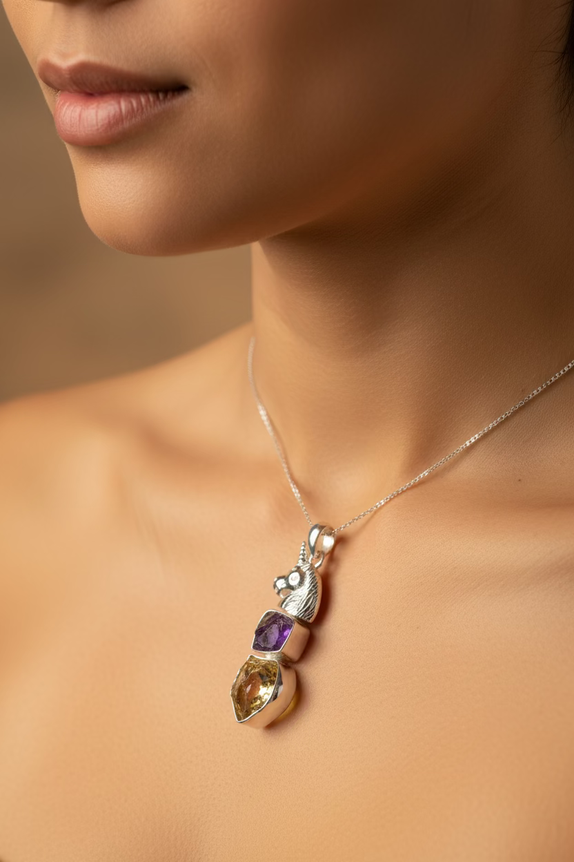 Cloudwalker Unicorn Necklace