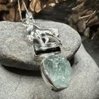 Skyprancer Unicorn Necklace - 18 / Aquamarine