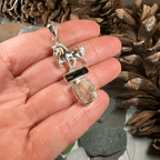 Skyprancer Unicorn Necklace - 18 / Aquamarine