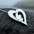 Scotland Heart Necklace