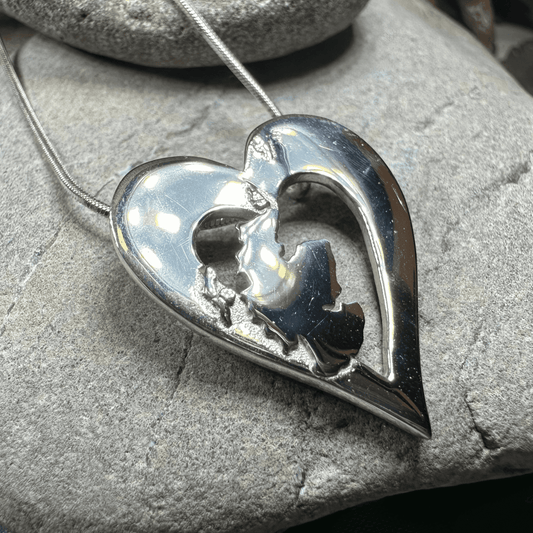 Scotland Heart Necklace - 