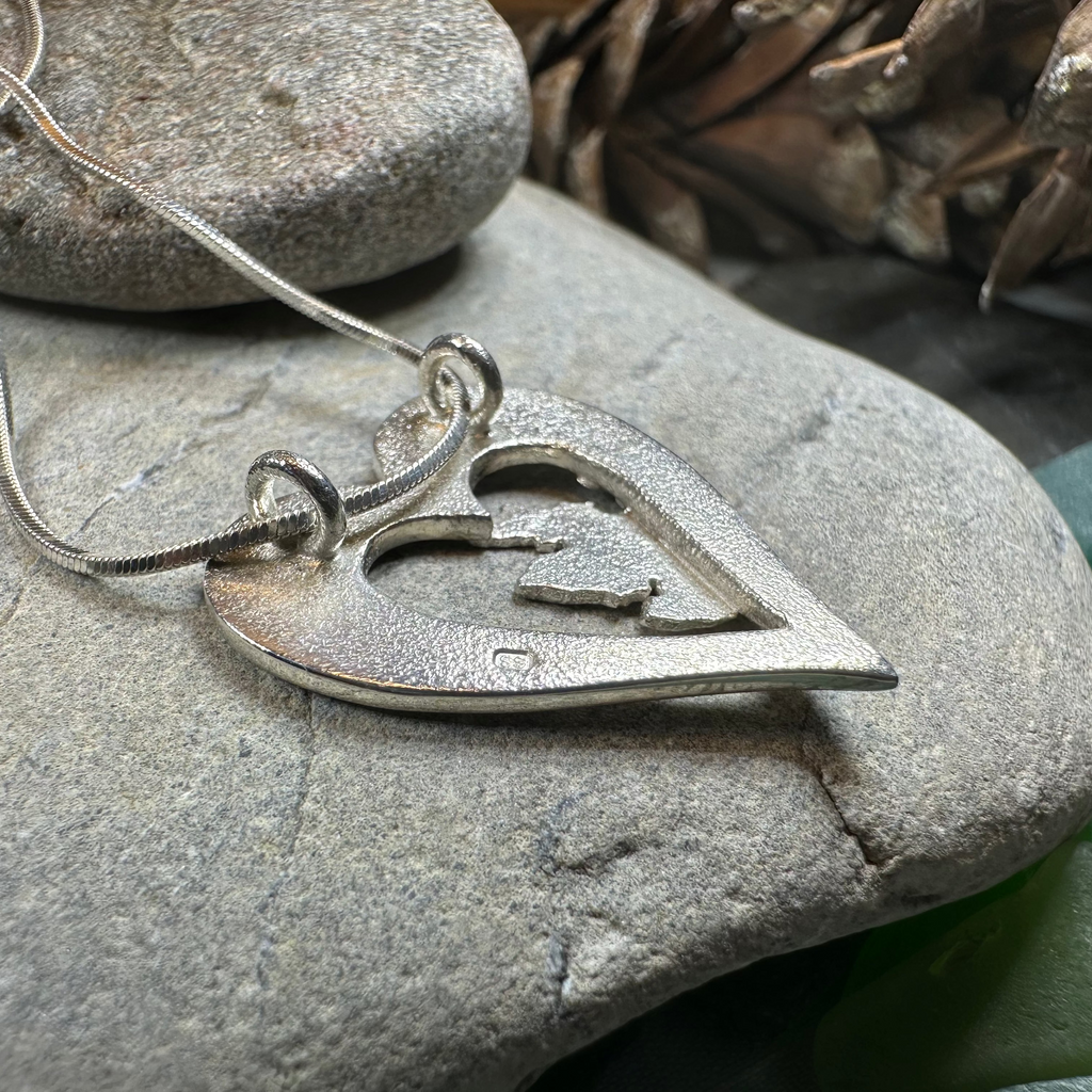 Scotland Heart Necklace