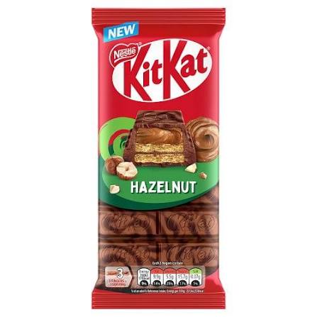 KitKat Hazelnut Sharing Blocks (99g) (Ireland)