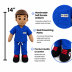 My Hero™ Medical Hero Scrubs | Custom Recordable Plush