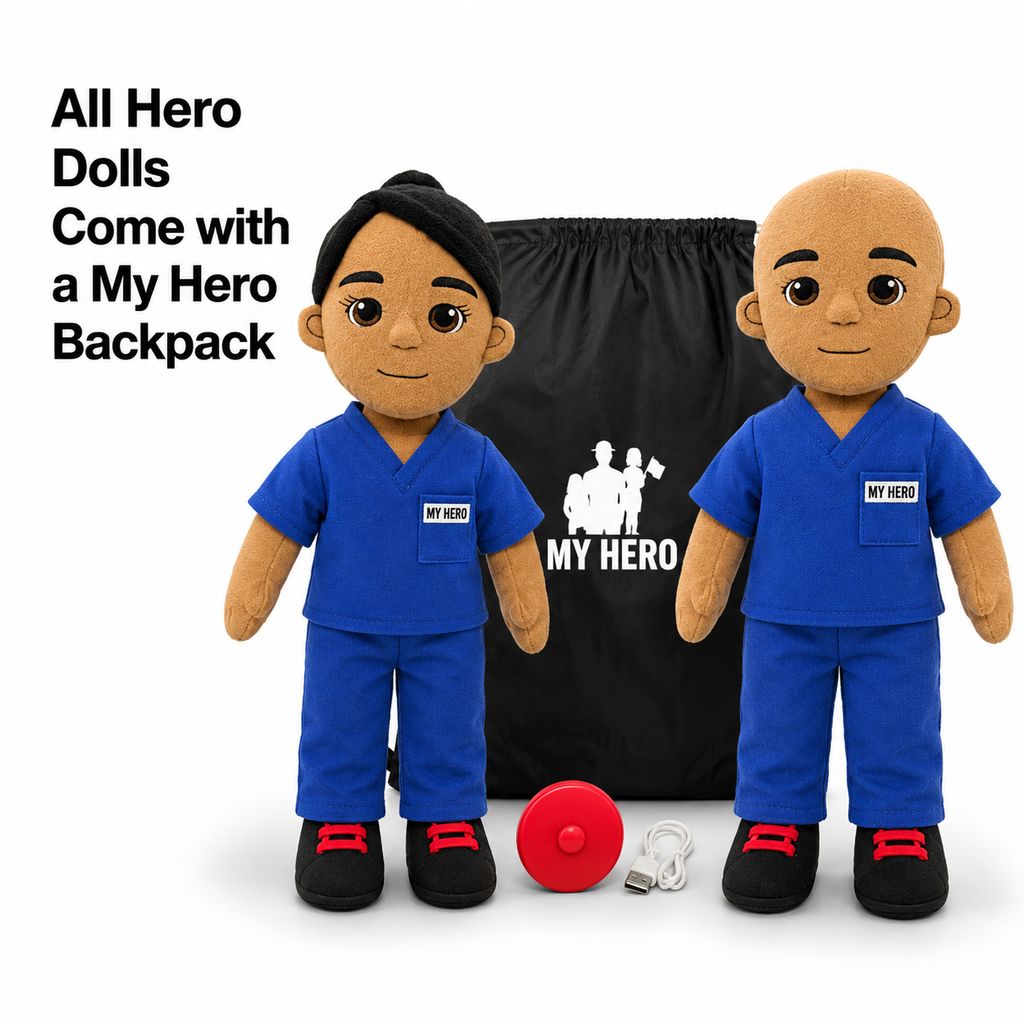 My Hero™ Medical Hero Scrubs | Custom Recordable Plush