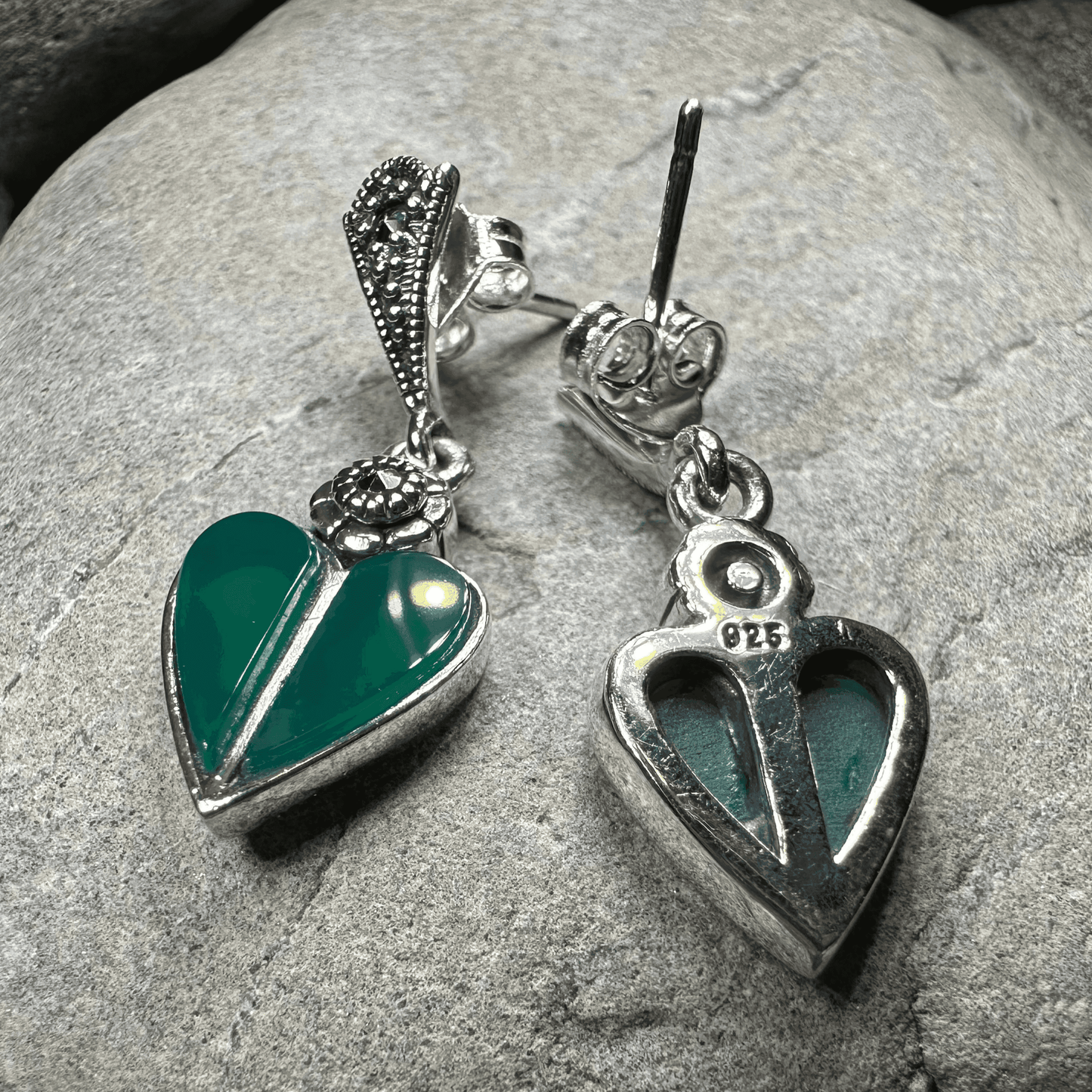 Aubrina Celtic Heart Earrings - 