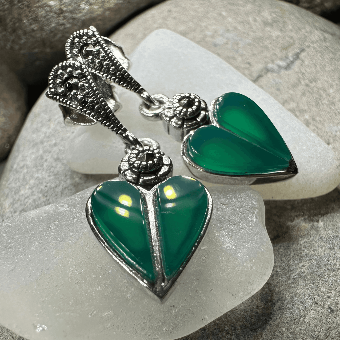 Aubrina Celtic Heart Earrings - 