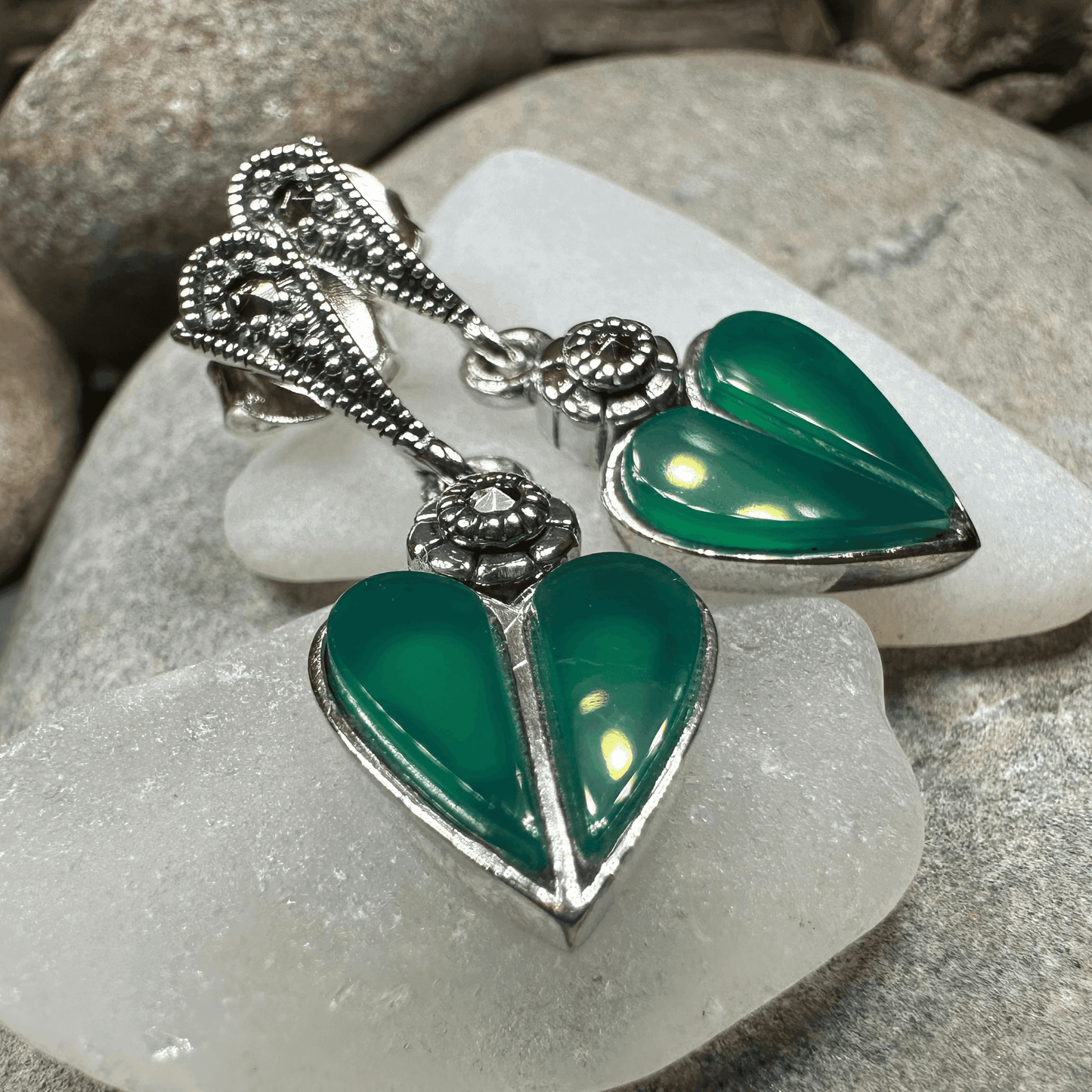 Aubrina Celtic Heart Earrings - 