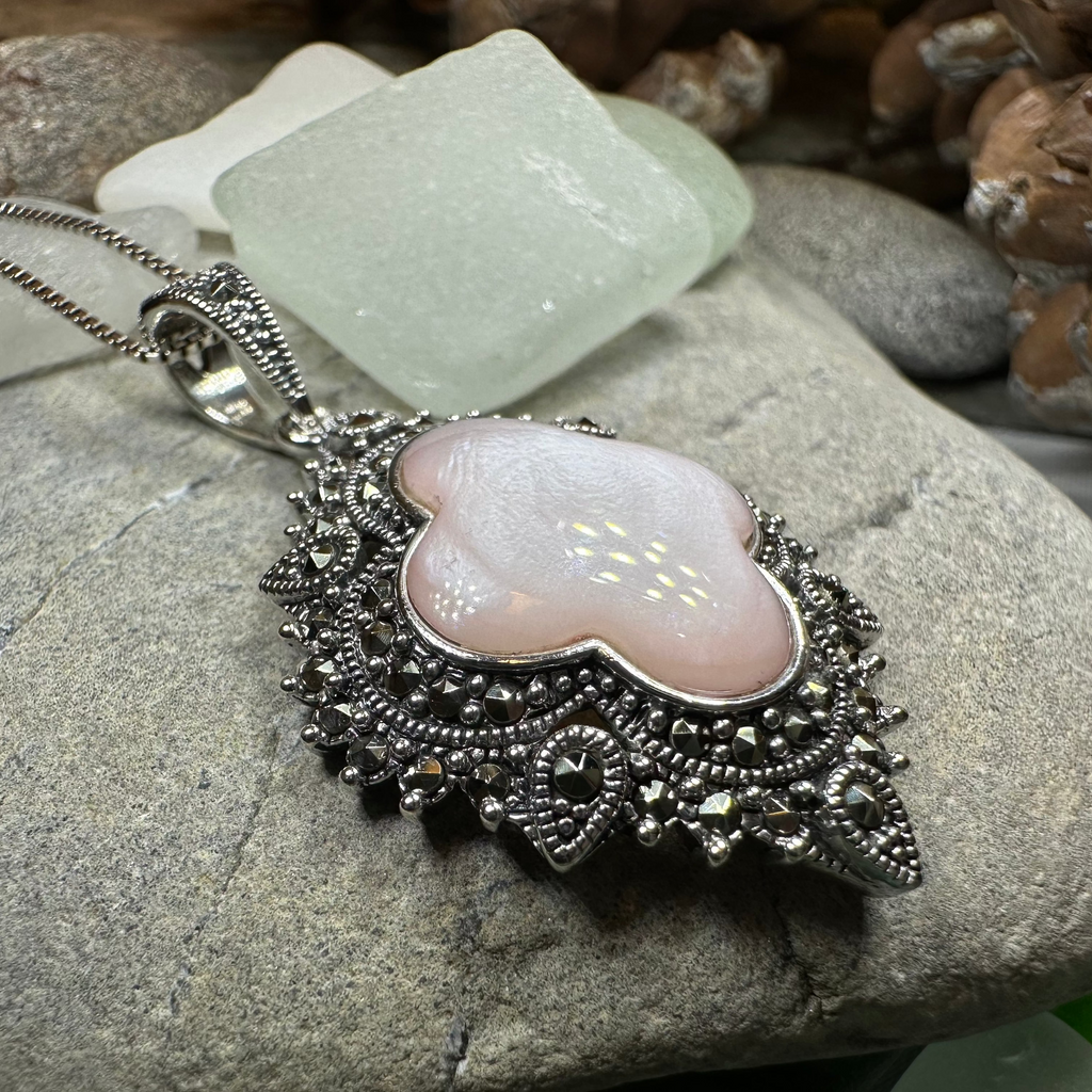 Celtic Twilight Marcasite Necklace