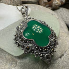 Celtic Twilight Marcasite Necklace