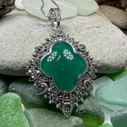 Celtic Twilight Marcasite Necklace