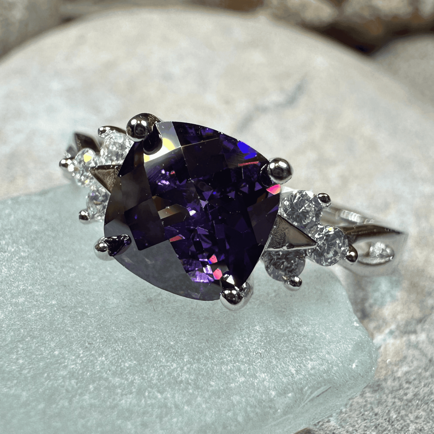 Amethyst Spring Ring - 5