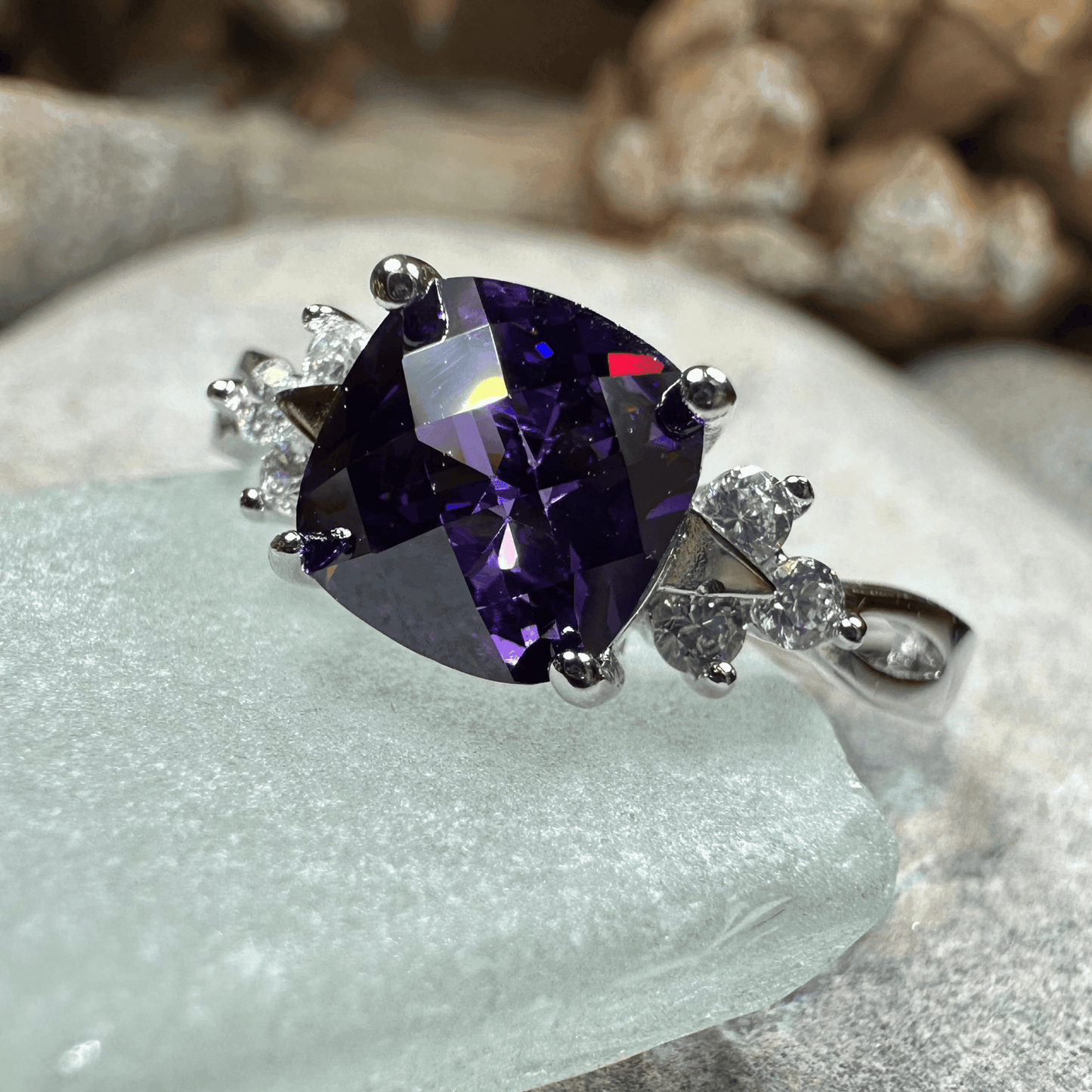 Amethyst Spring Ring - 5