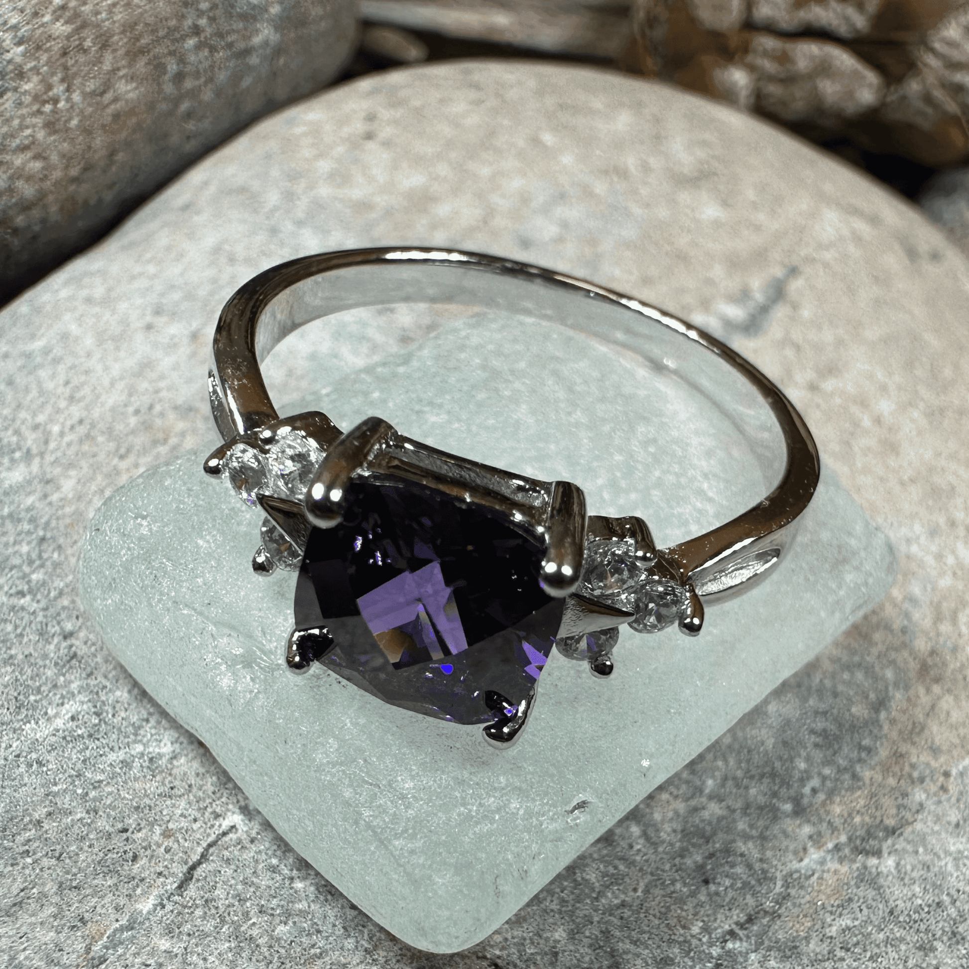 Amethyst Spring Ring - 5