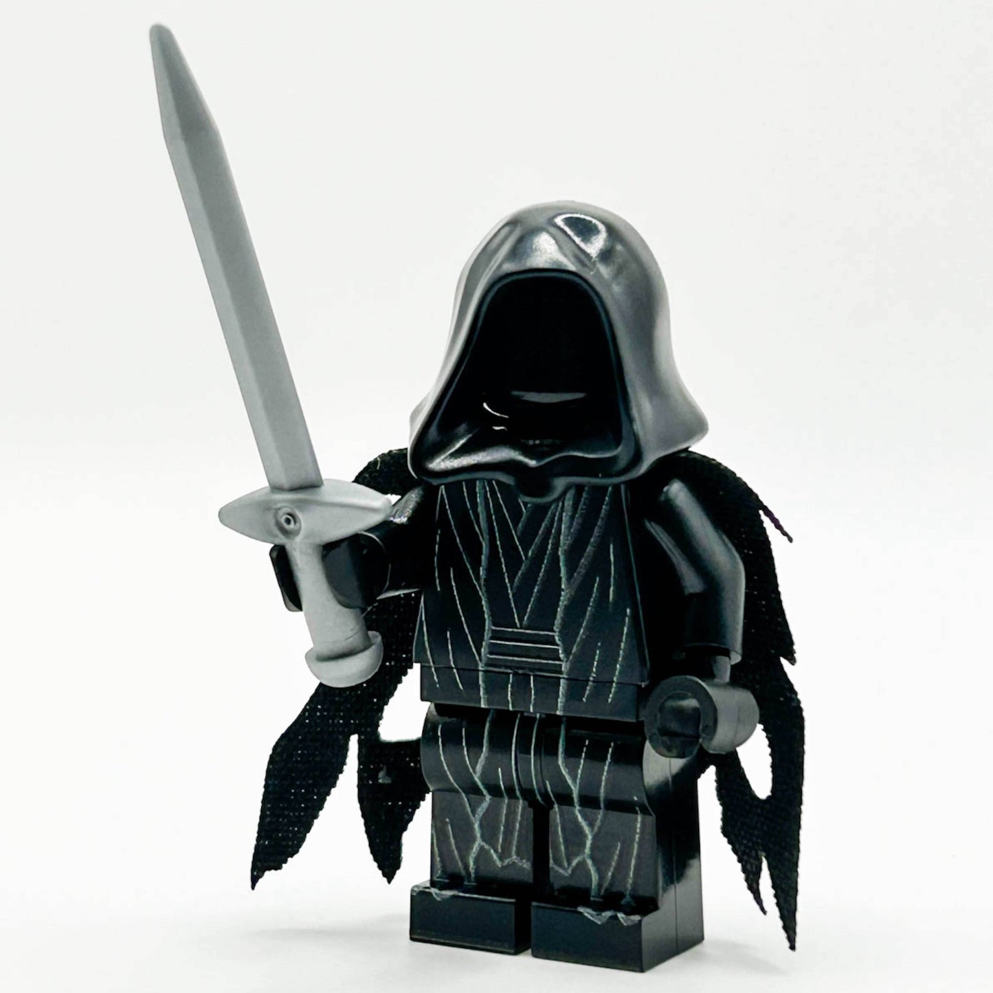 Ringwraith / Nazgul LOTR Minifig made using LEGO parts - B3 Customs - 