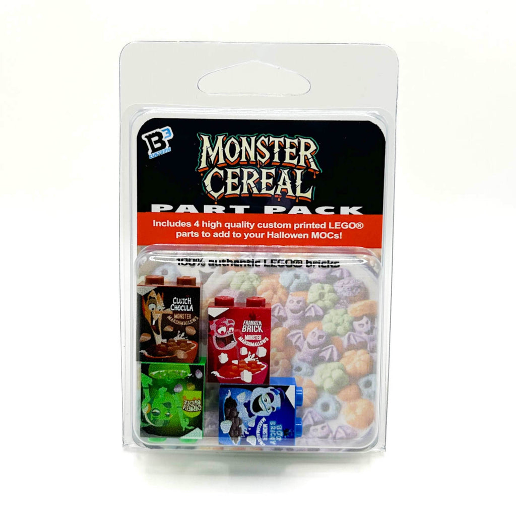 Monster Cereal Collection (Set of 4) - Custom Exclusive Halloween Edition - 