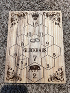 Gluckhaus Game Board - Spalted Hackberry
