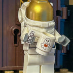 Boo! Ghost w/ Pumpkin Mug for Minifigs - B3 Customs - 