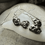Theater Mask Earrings - 