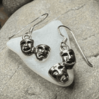 Theater Mask Earrings - 
