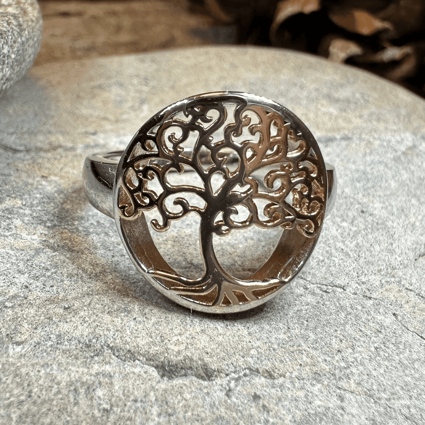 Rose Tree of Life Ring - 6