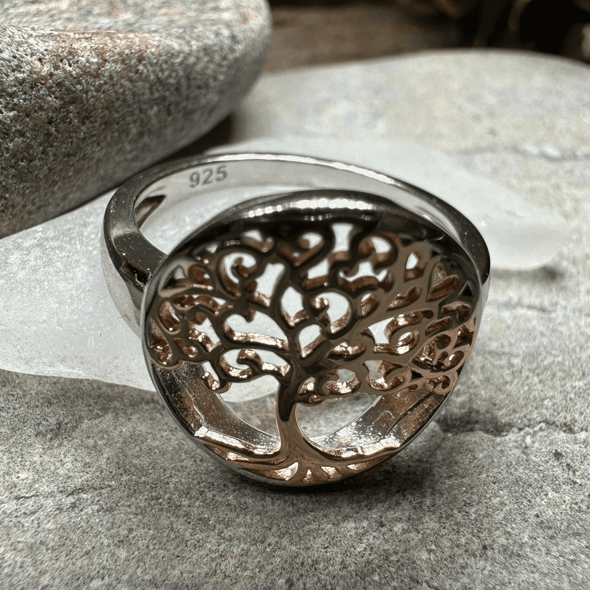 Rose Tree of Life Ring - 6