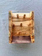 Dice Tower - Spalted Ambrosia Maple