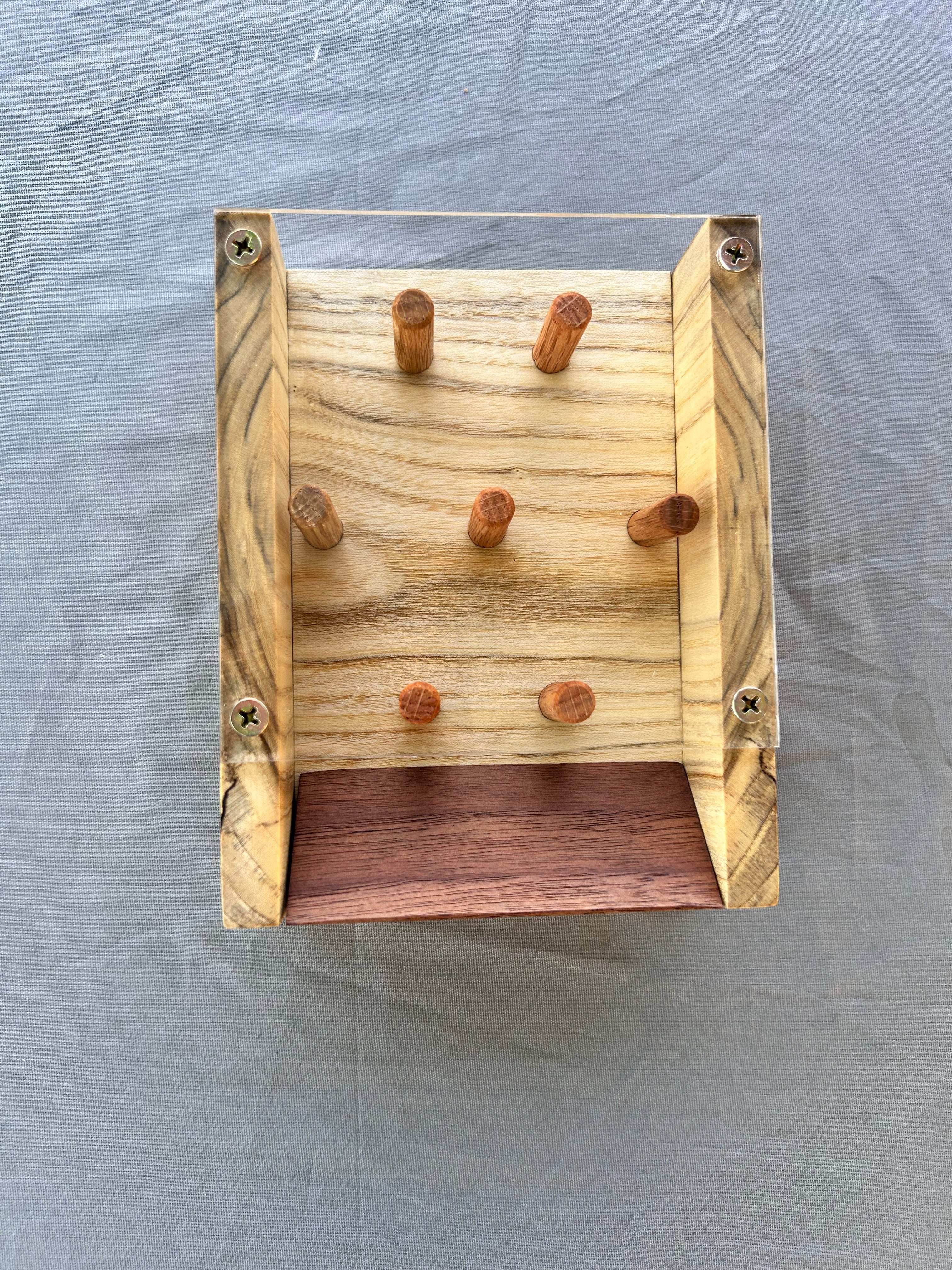 Dice Tower - Spalted Hackberry