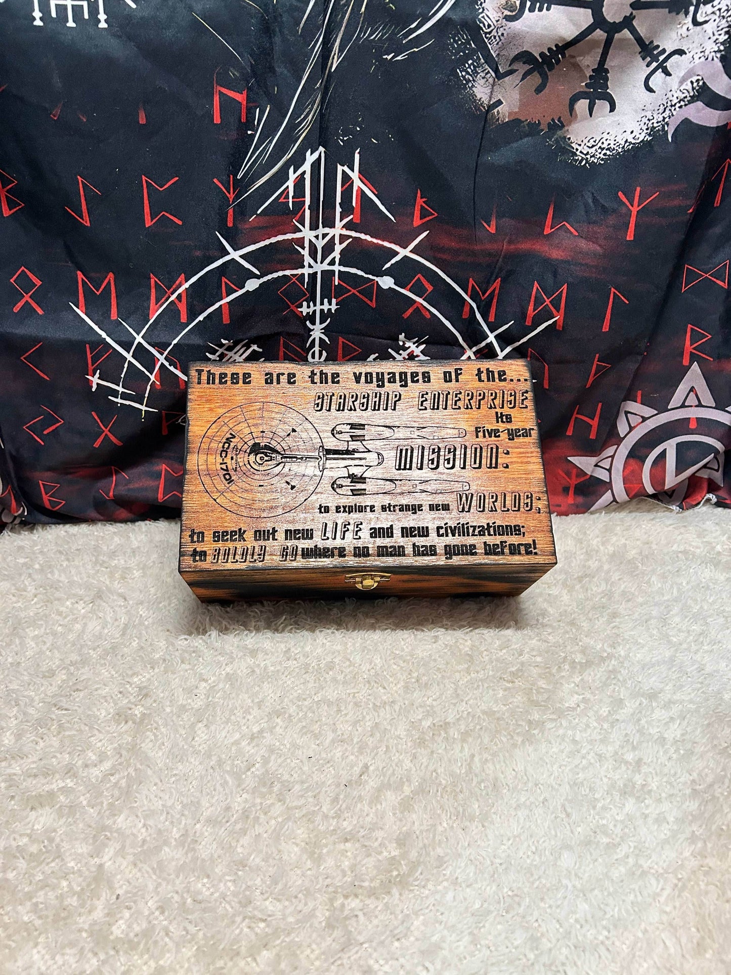 Boldly Go Box - Round edge