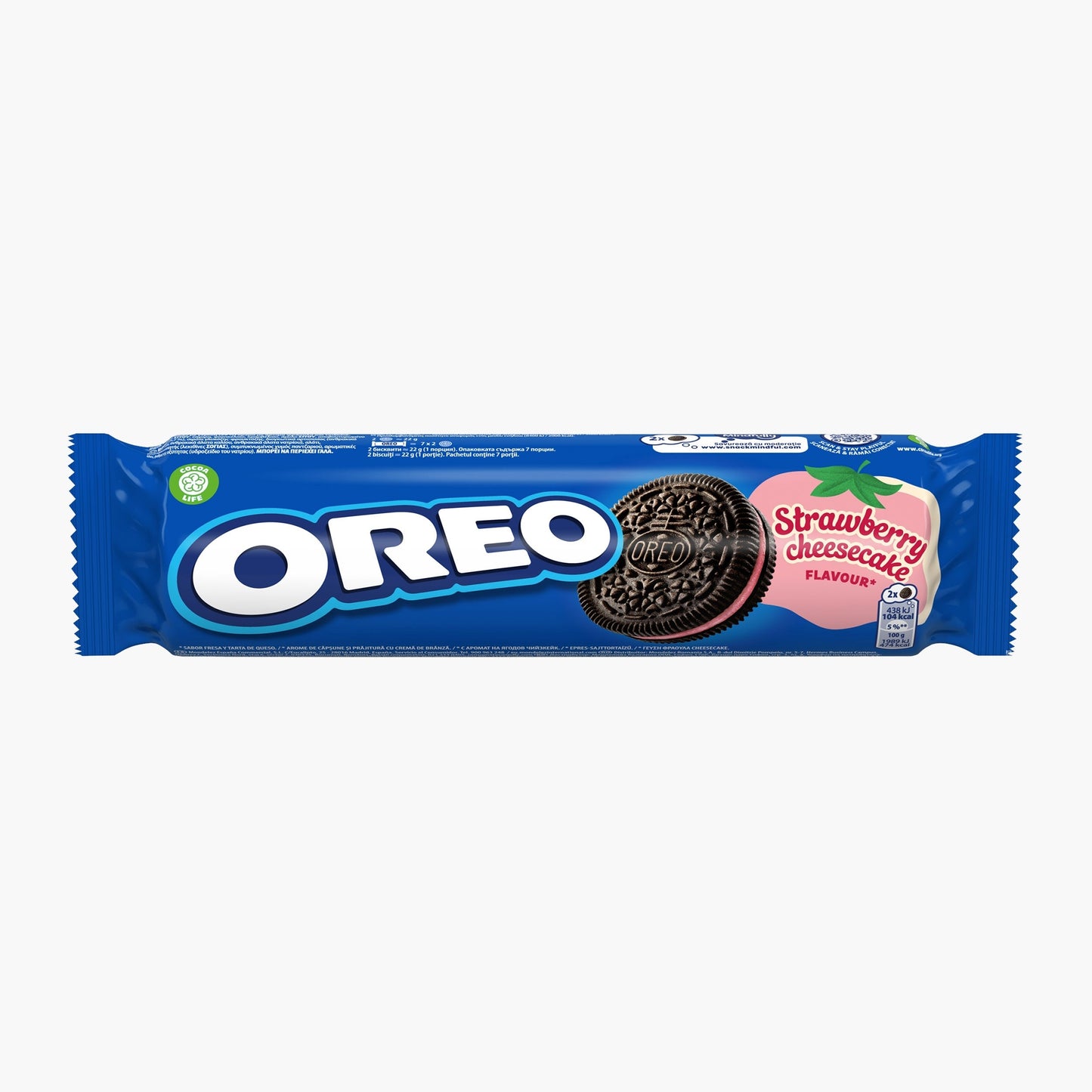 Oreo Strawberry Cheesecake (154g) (Romania)