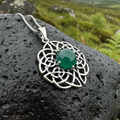 Elvenfire Celtic Knot Necklace