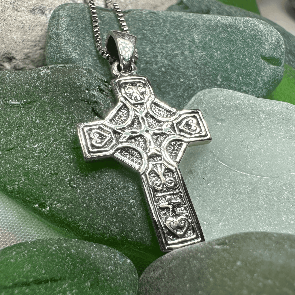 Celtic Blessing Celtic Cross Necklace - 18