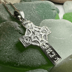 Celtic Blessing Celtic Cross Necklace - 18