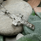 Columba Celtic Cross Necklace - 18