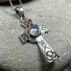 Cecilia Celtic Cross Necklace