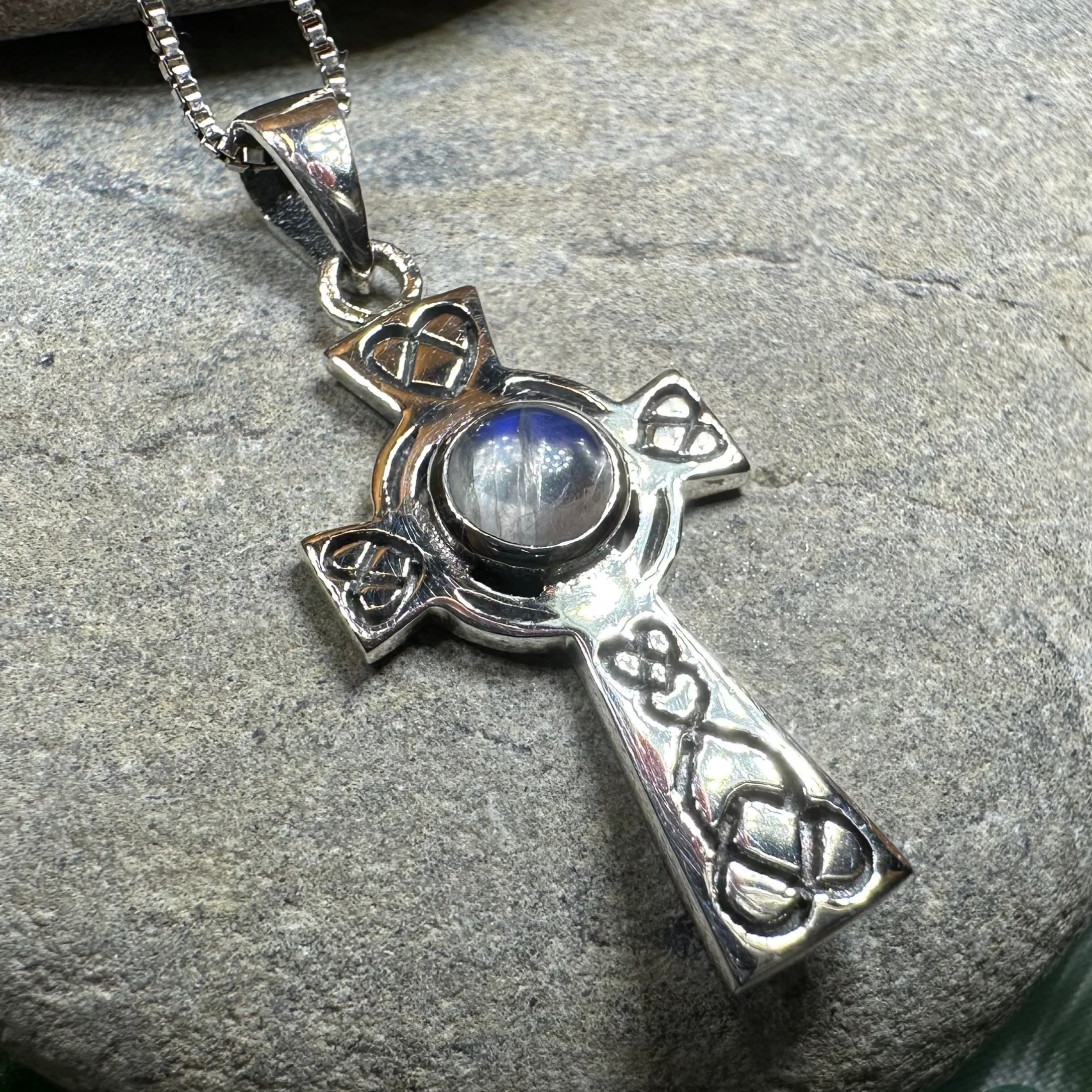 Cecilia Celtic Cross Necklace