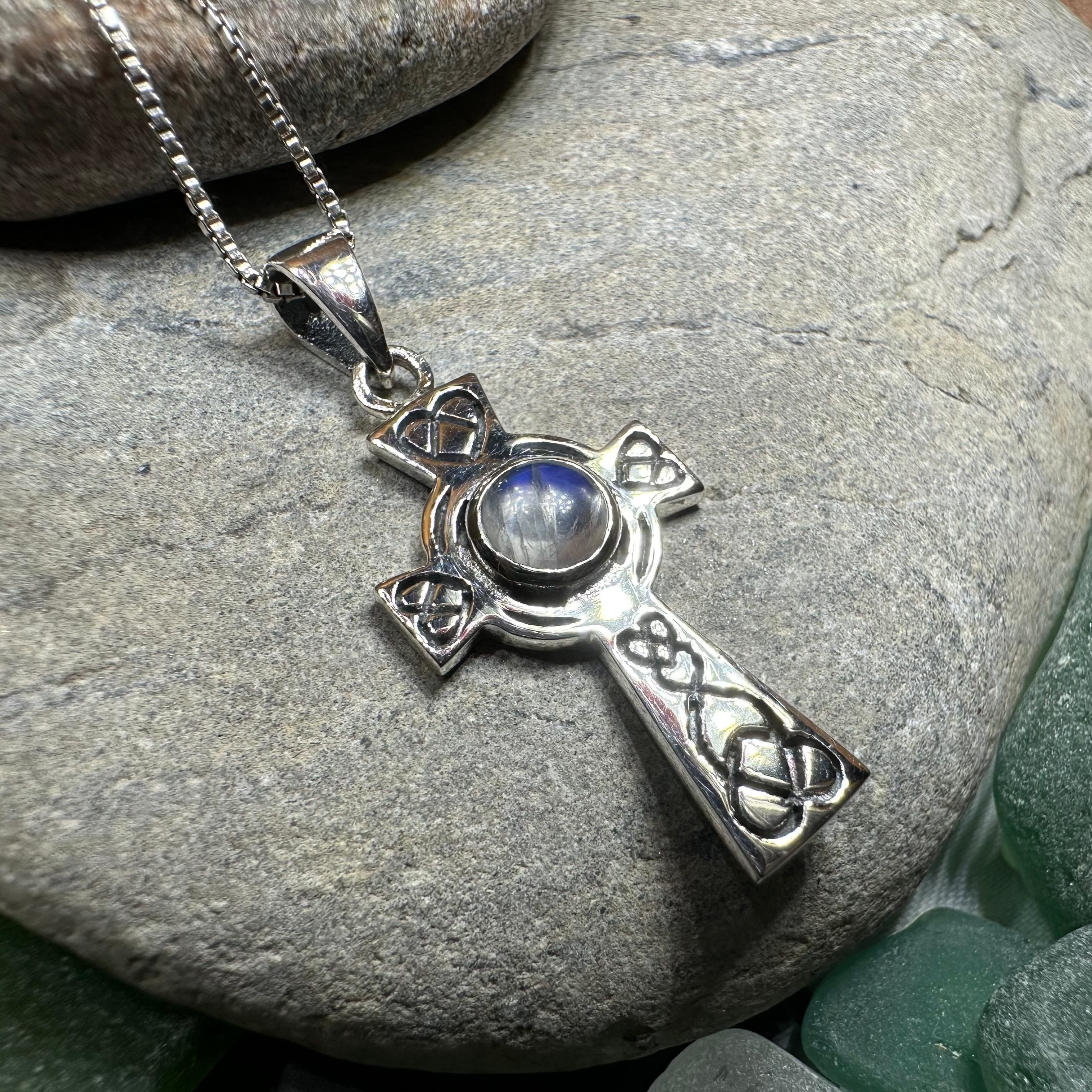 Cecilia Celtic Cross Necklace
